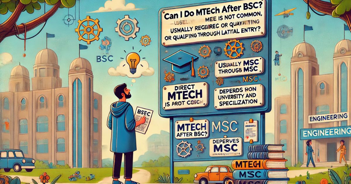 Can I Do MTech After BSc (1)