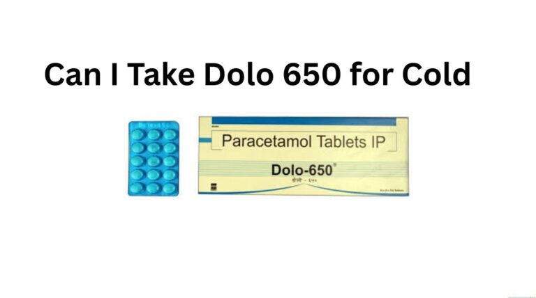 Can I Take Dolo 650 for Cold