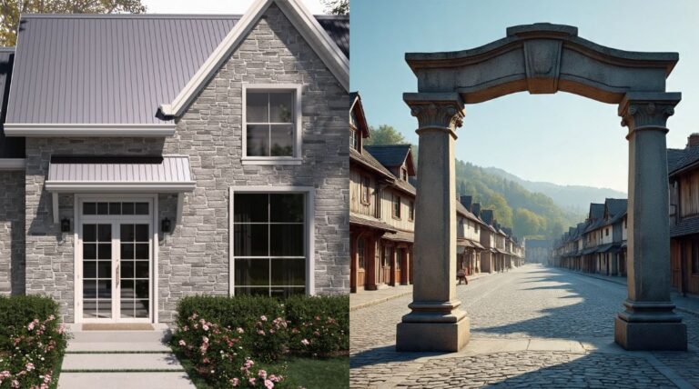 Cobblebrook Gray Facestone Corners