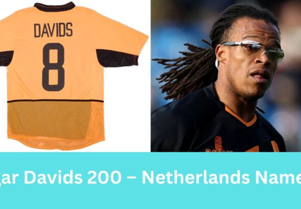 Edgar Davids 200 – Netherlands Nameset