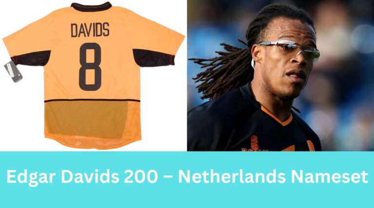 Edgar Davids 200 – Netherlands Nameset