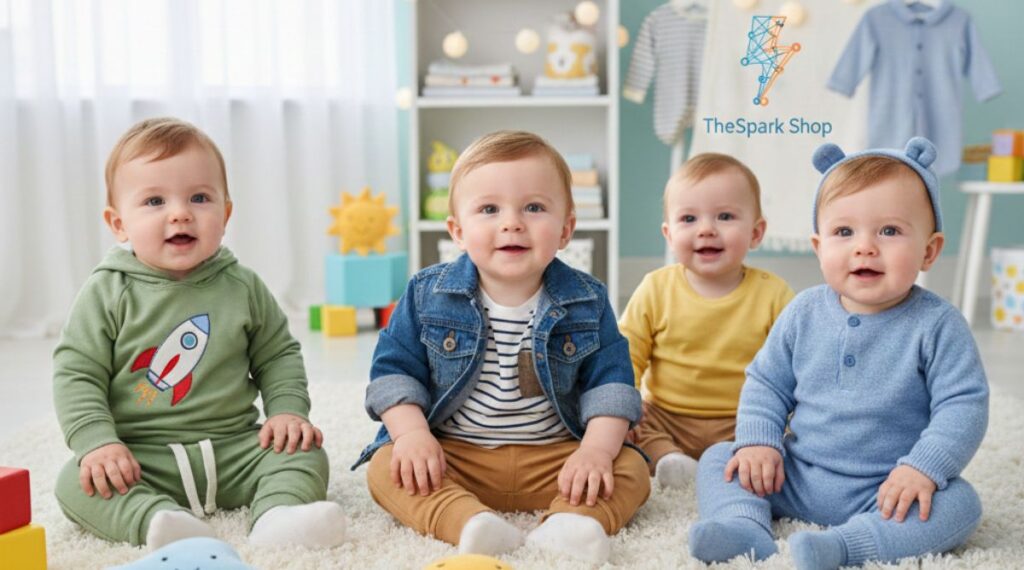 Thespark Shop
Kids Clothes for Baby Boys
Comfortable • Stylish • Adorable.