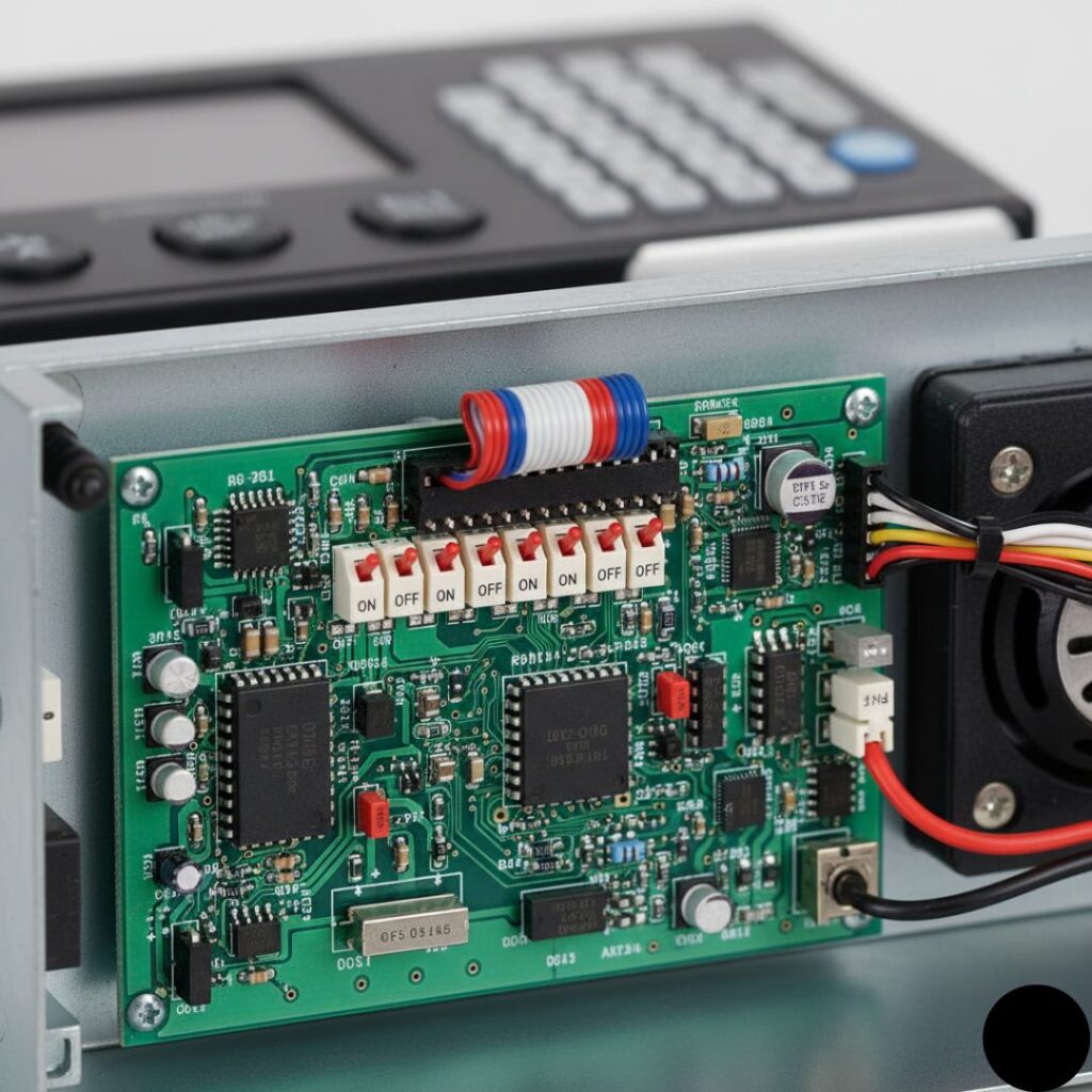 DIP Switch Settings in Alarm Systems.
