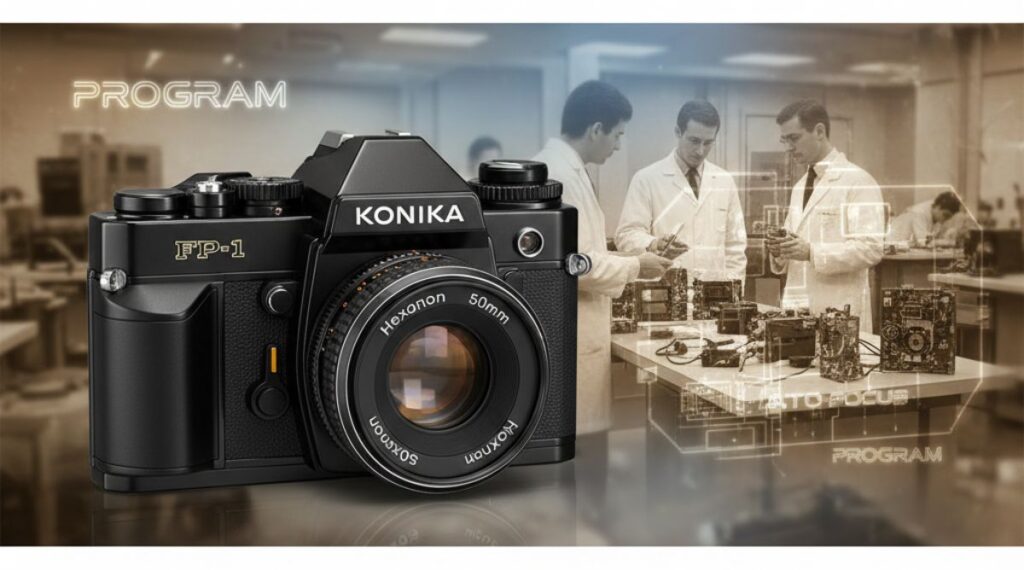 History of the Konica FP1 Program.